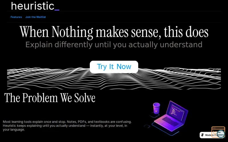Screenshot of Heuristic