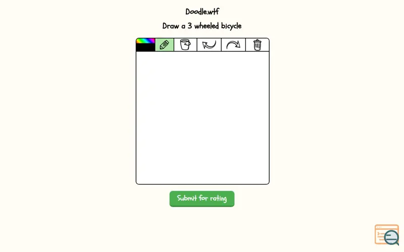 Screenshot of Doodle