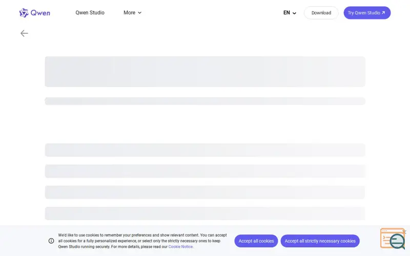 Screenshot of Qwen3.6-Plus, a launch using Qwen