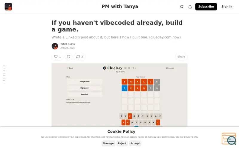 Screenshot of Tanyagupta10