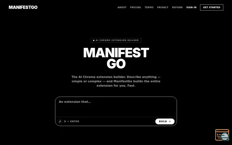 Screenshot of ManifestGo