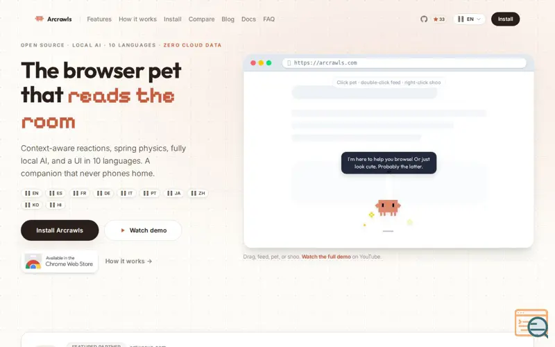 Screenshot of Arcrawls