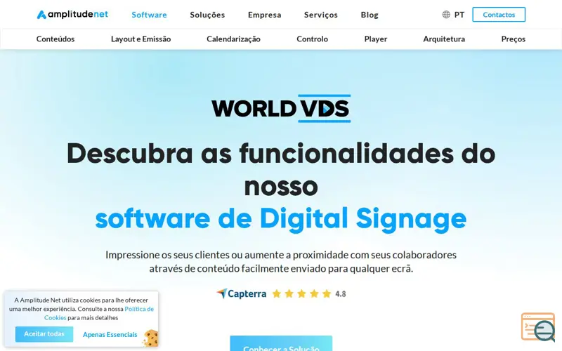 Screenshot of World VDS
