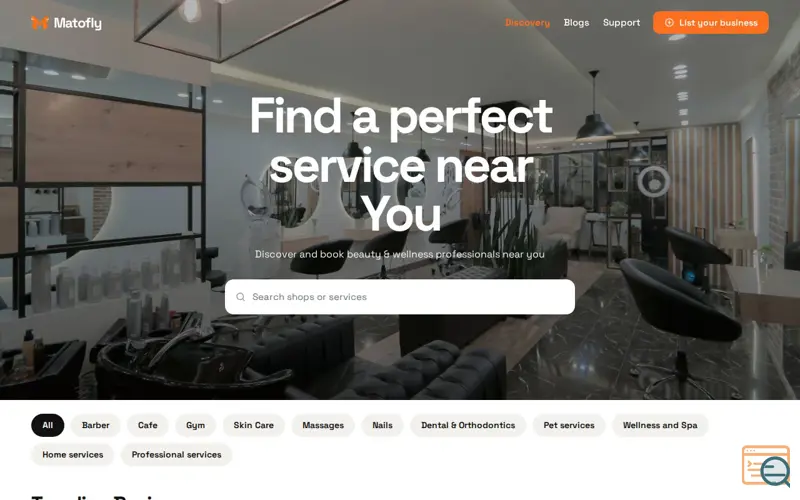 Screenshot of Matofly