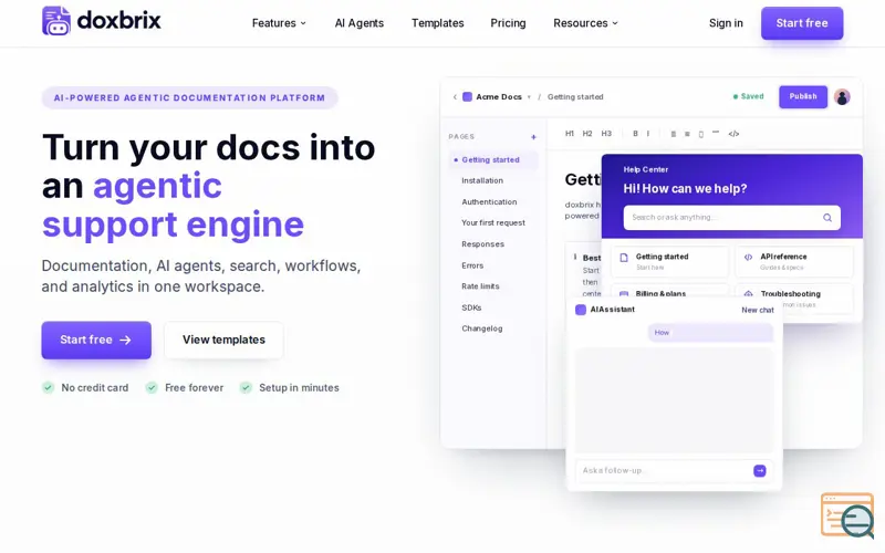 Screenshot of doxbrix