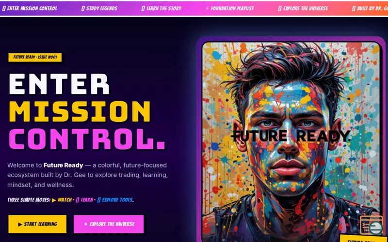 Screenshot of Future Ready - Educational tools and fun