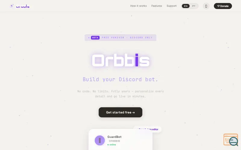Screenshot of Orbbis