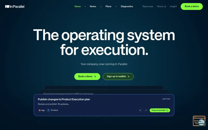 Screenshot of In Parallel