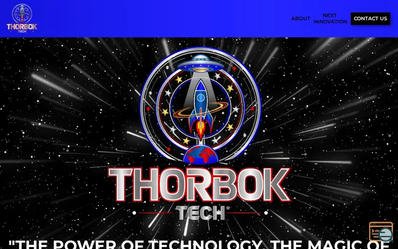 Screenshot of Thorbok Tech