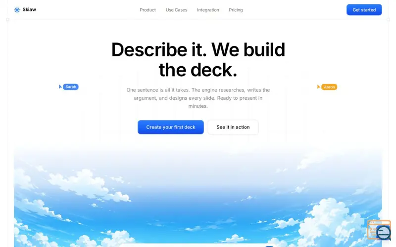 Screenshot of Skiaw