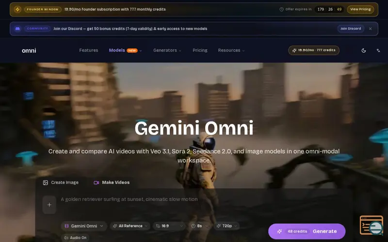 Screenshot of omniveo