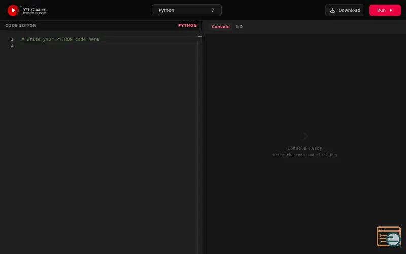 Screenshot of FREE Online Compiler