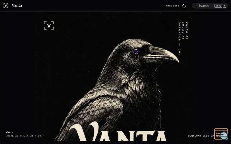 Screenshot of Vanta Agent