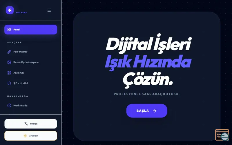 Screenshot of QuickTasky Pro
