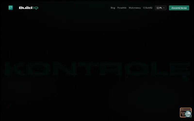 Screenshot of BuildIQ
