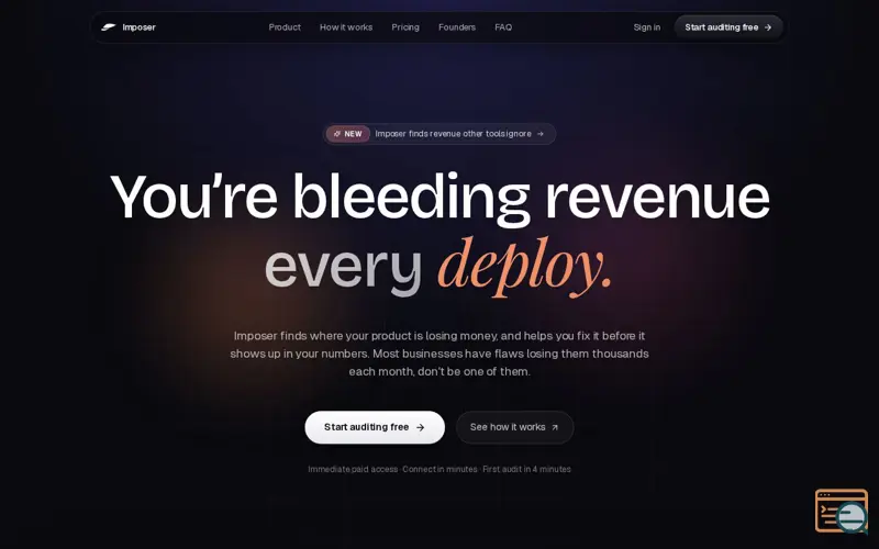 Screenshot of Imposer