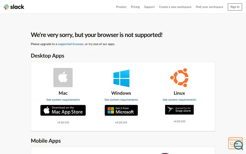 Screenshot of Waylou Slack Is Open