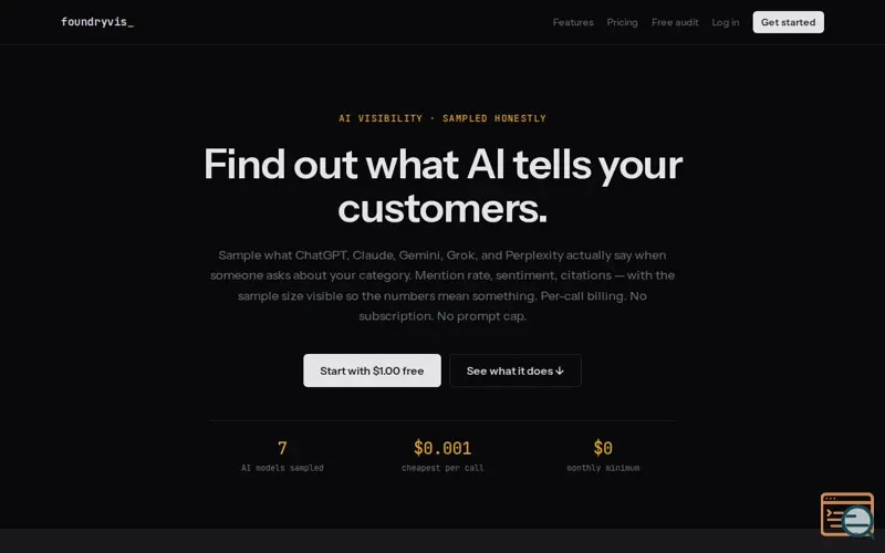 Screenshot of FoundryVis
