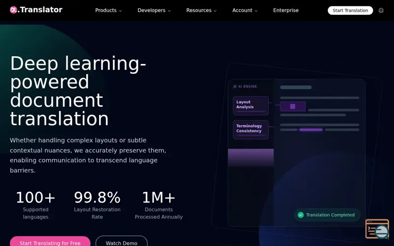 Screenshot of DL.Translator