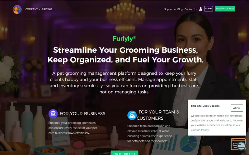 Screenshot of Furlyly