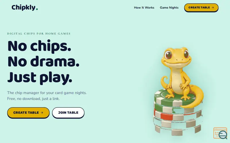 Screenshot of Chipkly