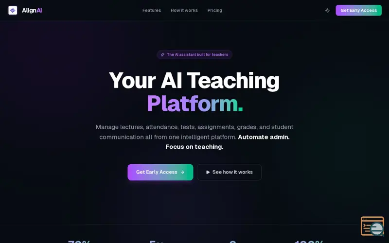 Screenshot of AlignAI