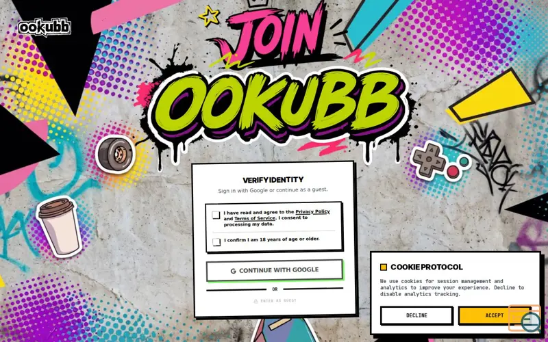 Screenshot of Ookubb