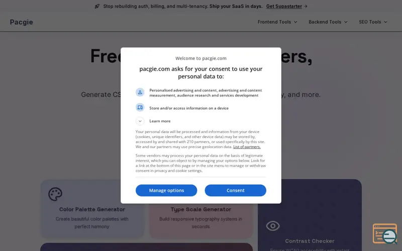 Screenshot of Pacgie
