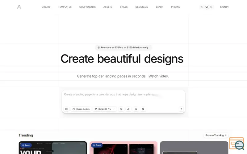 Screenshot of Aura.build, a launch using PromoteKit