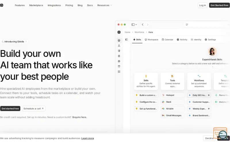 Screenshot of Odella