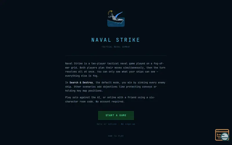Screenshot of Naval Strike