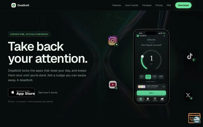 Screenshot of Deadbolt