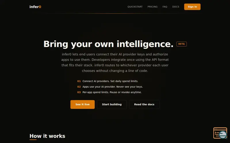 Screenshot of Infer0