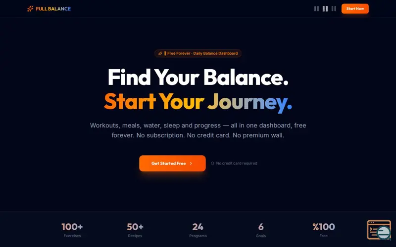 Screenshot of Full Balance