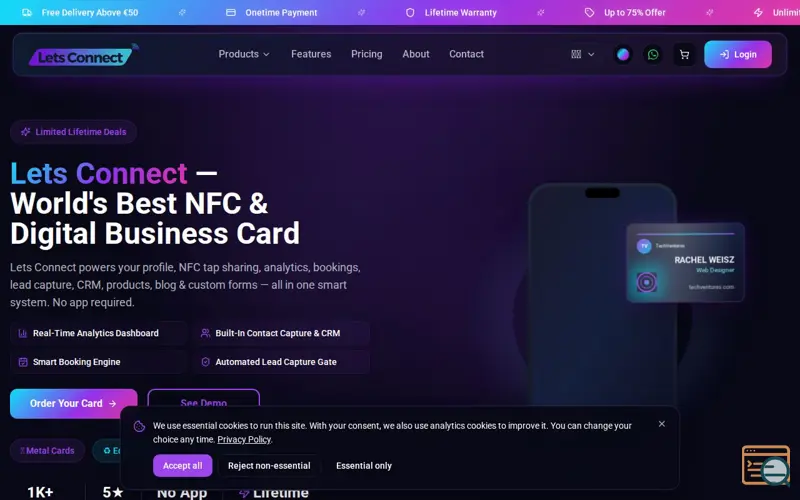 Screenshot of Lets Connect