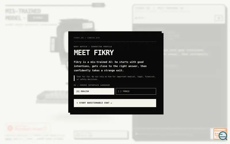 Screenshot of Fikry
