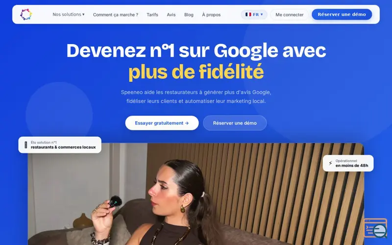 Screenshot of Speeneo