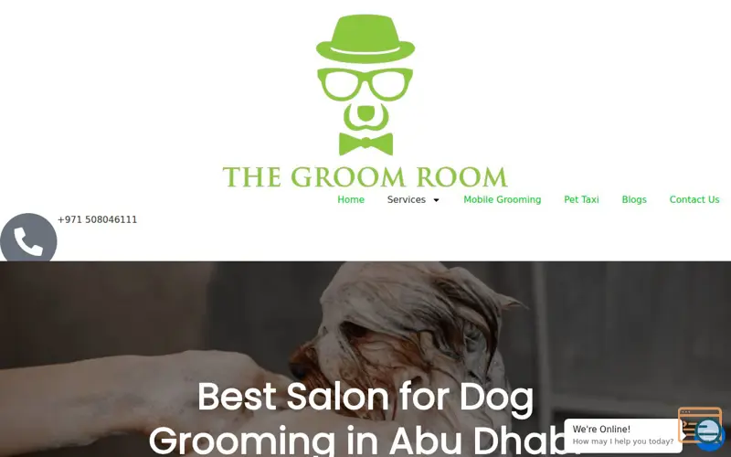 Screenshot of Professional Dog Grooming Abu Dhabi 