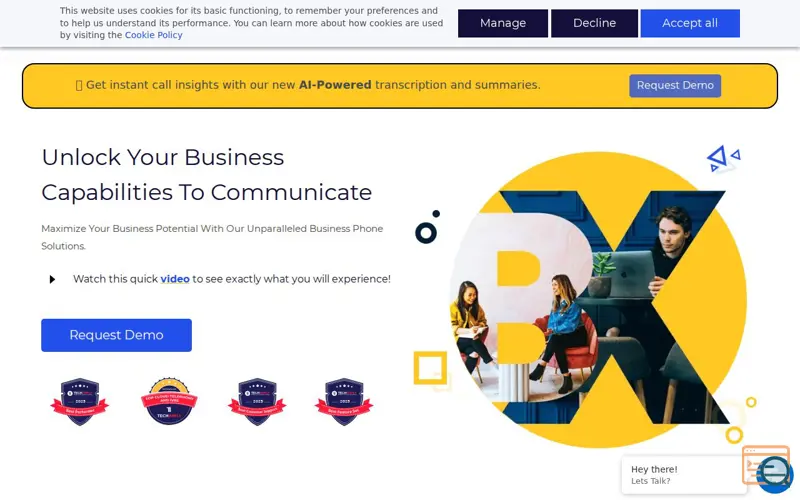Screenshot of AANCALL, a launch using Zoho Forms
