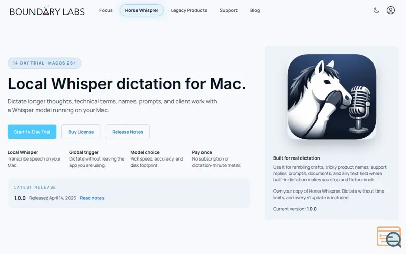 Screenshot of Horse Whisprer