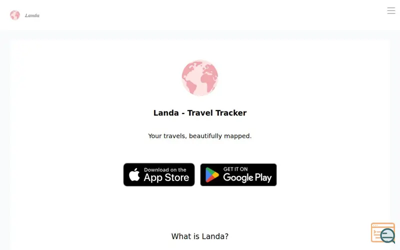 Screenshot of Landa – Travel Tracker