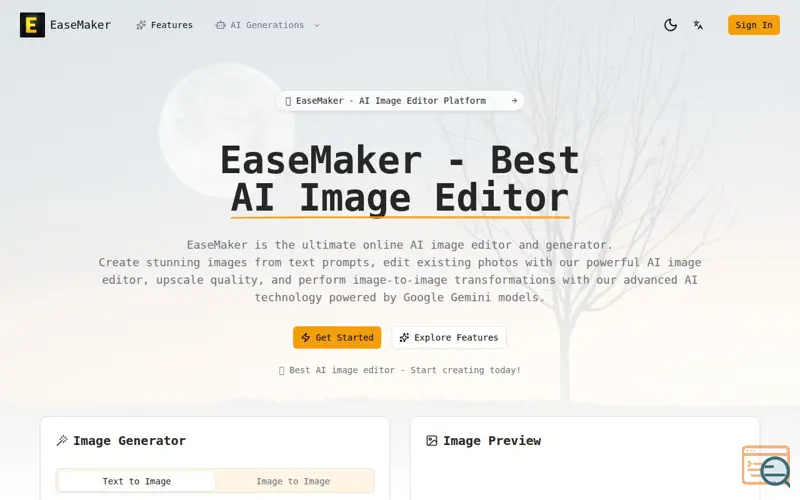 Screenshot of EaseMaker