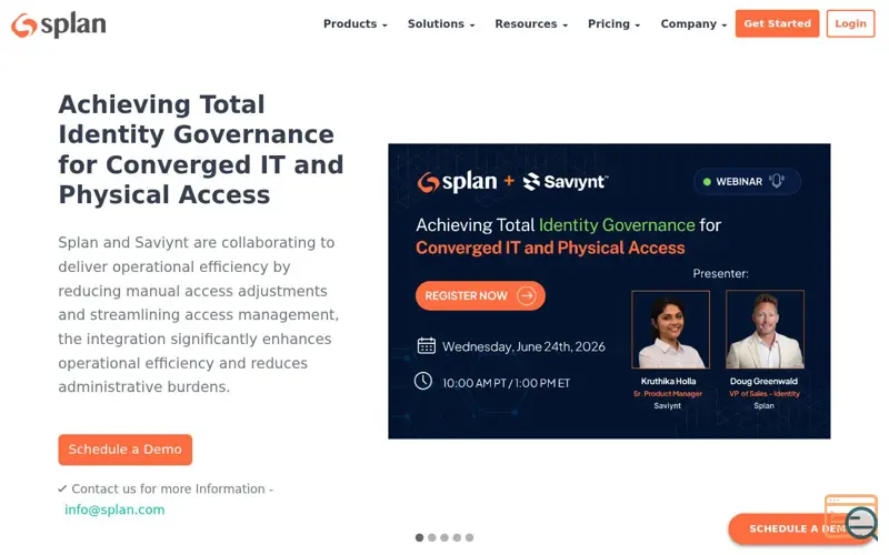 Screenshot of Splan Inc