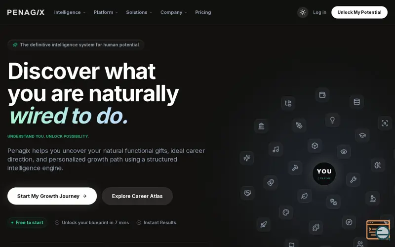 Screenshot of Penagix
