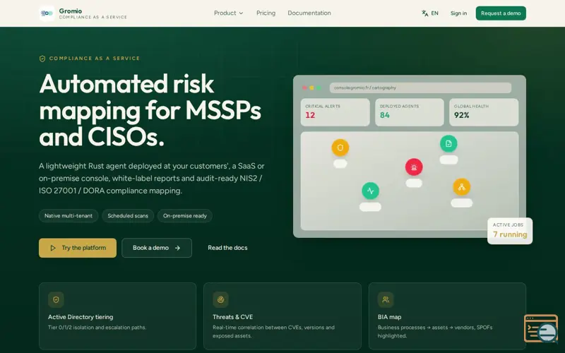 Screenshot of Gromio