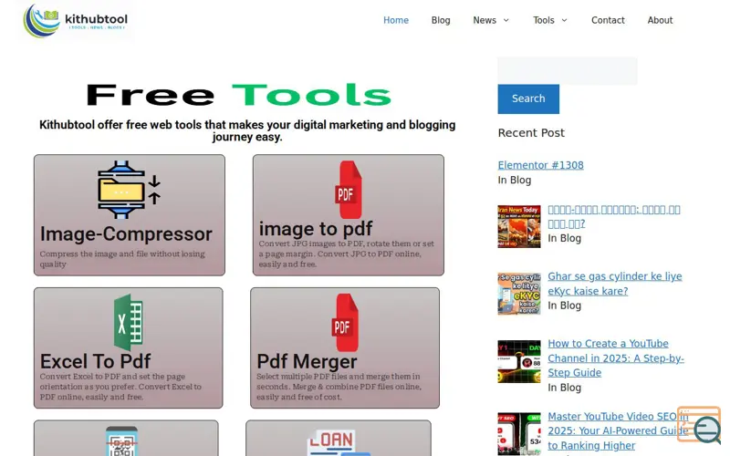 Screenshot of Kit Hub Tool