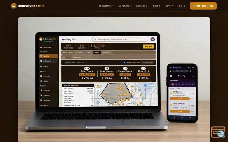 Screenshot of IndustryBossPro