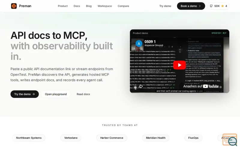 Screenshot of PreMan
