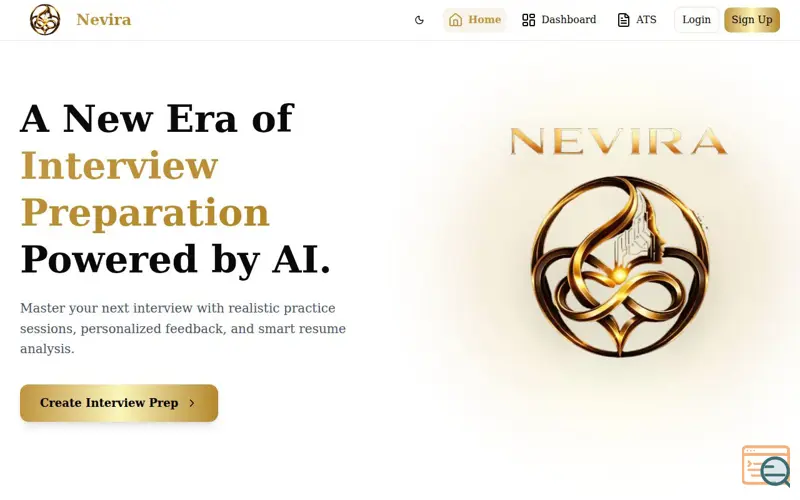 Screenshot of Nevira AI