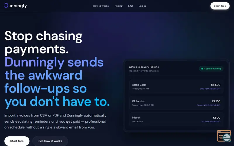 Screenshot of Dunningly